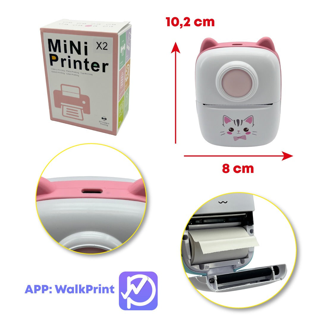 Mini impresora térmica portátil Mini Printer™