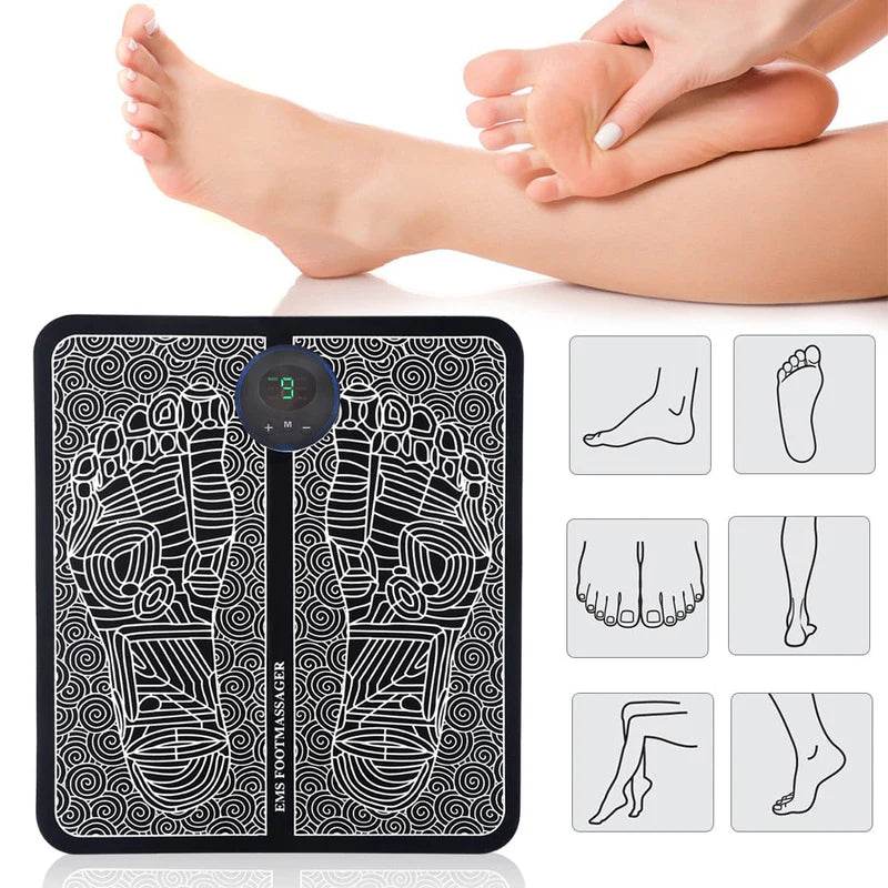 FitPies Pro® - Tapete Masajeador Para Pies - La solución inteligente para pies cansados y adoloridos